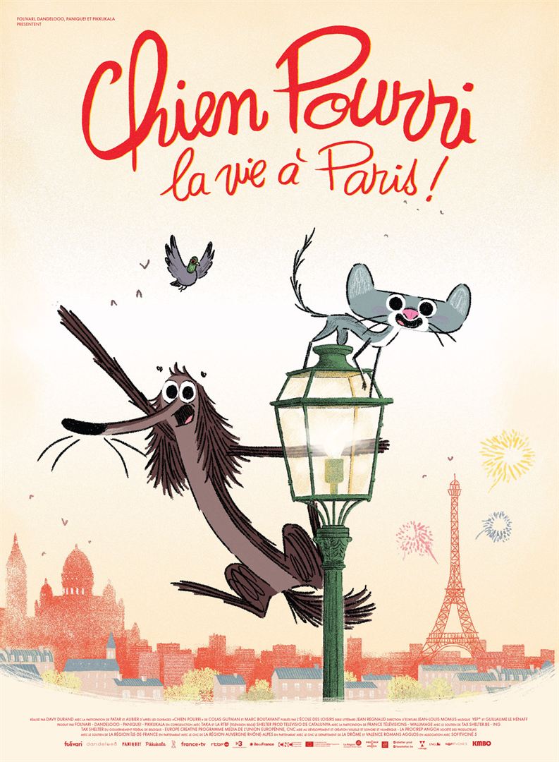 Poster Chien Pourri, la vie à Paris !