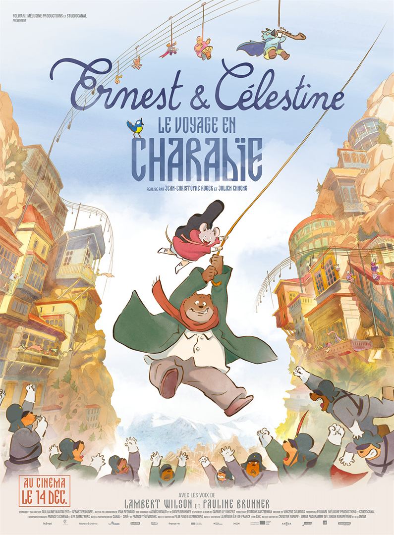 Poster Ernest & Célestine: Le voyage en Charabie - Ernest & Célestine: Die Reise ins Land der Musik