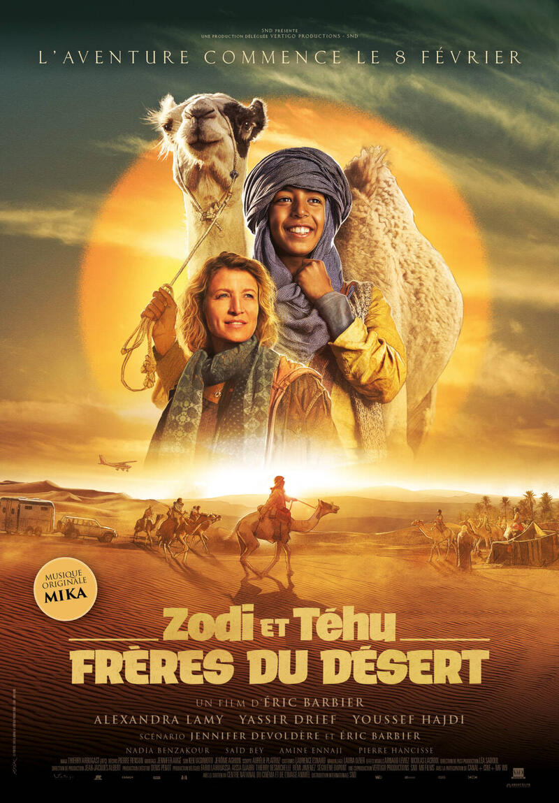 Poster Zodi & Téhu, frères du désert - Prinzen der Wüste