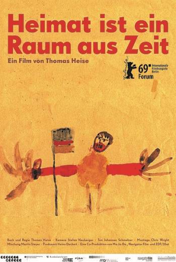 Poster Heimat ist ein Raum aus Zeit