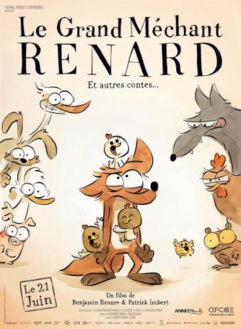 Poster LE GRAND MÉCHANT RENARD ET AUTRES CONTES - DER KLEINE FUCHS UND SEINE FREUNDE - DAS GROßE KINOABENTEUER